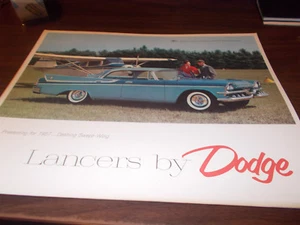Dodge Lancers 1957 catálogo de lujo - Imagen 1 de 3