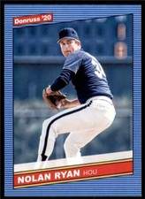 2020 Donruss Retro 1986 #223 Nolan Ryan - Houston Astros