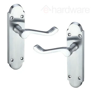 Door Handles Epsom Internal Satin Chrome Door Handle Sets Door Handle Packs 1-10 - Picture 1 of 1