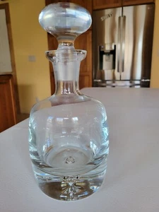 Krosno "Bubble In Base" Decanter / Excellent Vintage Condition - Picture 1 of 4