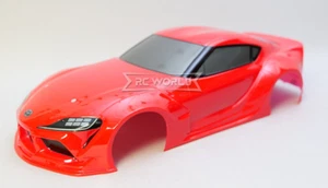 Yokomo 1/10 RC Car Body TOYOTA SUPRA GR Finished -RED- - Picture 1 of 5