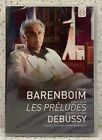 Daniel BARENBOIM Plays & Explains LES PRELUDES par DEBUSSY (DVD, 2018)