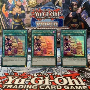 3x Madolche Chateau - GFTP-EN117 - Ultra Rare - 1st Edition - NM Playset Yugioh - Picture 1 of 20
