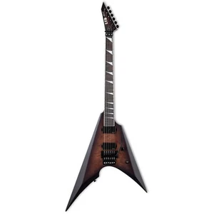 ESP LTD Arrow-1000 Guitar Quilted Maple Dark Brown Sunburst Satin B-STOCK -KOREA - Picture 1 of 24