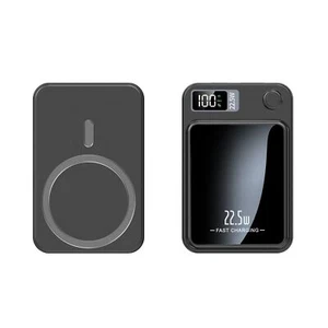 Mini Powerbank magnétique sans fil 20000mAh chargeur rapide pour téléphone portable iPhone - Photo 1 sur 12