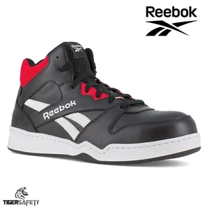 Reebok R4132 BB4500 S3 SRC Black Leather Composite Toe Cap Safety Boots PPE - Picture 1 of 4