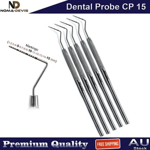 Dental Periodontal Perio Probe Color Coded Pocket Depth Measuring Instruments - Picture 1 of 5