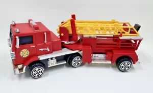 Vintage 1976 Ideal Mini Mighty Mo Fire Ladder Engine Truck 6.5” Hong Kong - Picture 1 of 22