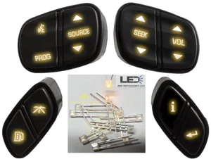 DiY Yellow Led Upgrade Kit - GM Steering Wheel Switches Control - Picture 1 of 24