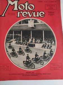 MOTO REVUE N°874 - RTIDDDU - 1946 - Picture 1 of 1