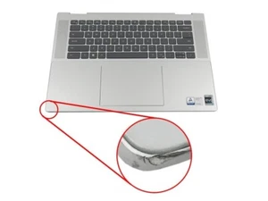 DELL INSPIRON 16 7620 US KEYBOARD PALMREST ASSEMBLY MN1PK ***CHIPPED CORNER*** - Picture 1 of 2