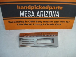 1989-1990 OLDS REGENCY LH LOWER FENDER FRONT CHROME TRIM MOLDING - Picture 1 of 8