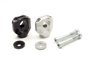 Abrazaderas LSL 1" para adaptarse Triumph Bonneville T100/T120/Copa de calle (Color: plata) - Imagen 1 de 3