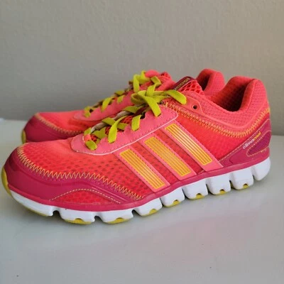 Adidas Climacool Modulation 2 Women's Size 6 Running Shoes Sneakers Pink Yellow - Image 1 of 4