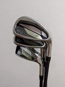 WILSON STAFF D9 (6,7,8,9,PW) - Excellent - Regular Graphite Right Handed t47 - Picture 1 of 8
