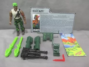 GI Joe HEAVY DUTY 3,75" Actionfigur komplett mit Karteikarte Vintage Hasbro 1991 - Bild 1 von 8