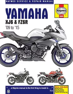 Haynes Manual 5889 for Yamaha XJ6 & FZ6R ('09 to '15) workshop, service & repair - Picture 1 of 1