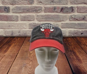 Chicago Bulls Gorra/Sombrero Snapback Rojo Negro - Imagen 1 de 9