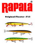 Brand New - Rapala Original Floater 13cm Hard Body Fishing Lure - Choose Colour