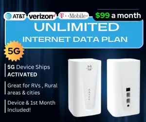 Router Hotspot 5G con PIANO DATI ILLIMITATO - CAMPER, HOME INTERNET & BUSINESS INTERNET - Foto 1 di 1