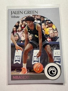 K17,245 - 2021-22 Panini Chronicles Draft Picks Pink #54 Jalen Green/Hoops Retro