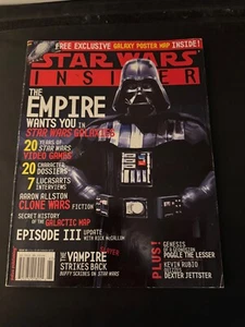 2003 Star Wars Insider Magazine Darth Vader Princess Leia Issue #65 - Picture 1 of 2
