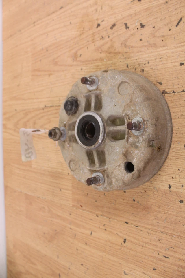 1986 KAWASAKI BAYOU 300 KLF 300 Front Left or Right Brake Drum / Hub - Image 1 of 4