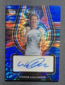 2022-23 Panini Select FIFA Conor Gallagher AUTO RARE Blue Pulsar Prizm SSP - Picture 1 of 2