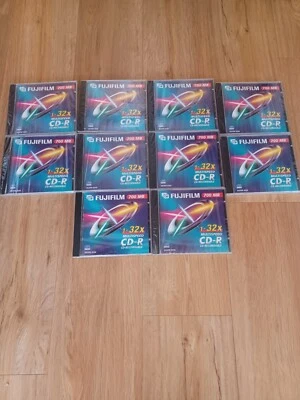 Fujifilm CD-R 700 MB 1-32x Silver Disk Rohlinge - Neu & OVP        10CD-s - Bild 1 von 2