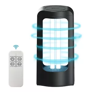 SANSI UV Sanitizer Light Portable Remote Control Timer for Home Ozone Free 18W - Picture 1 of 11