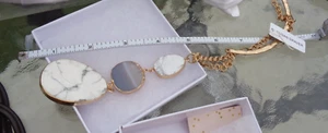 Collar SUSAN GRAVER de diseñador de joyas de moda {nuevo + stock antiguo en caja original} - Imagen 1 de 10