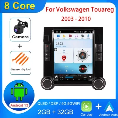 9.7" Android For Volkswagen Touareg 2003-2010 Car Radio Player GPS Navig Stereo - Image 1 of 4
