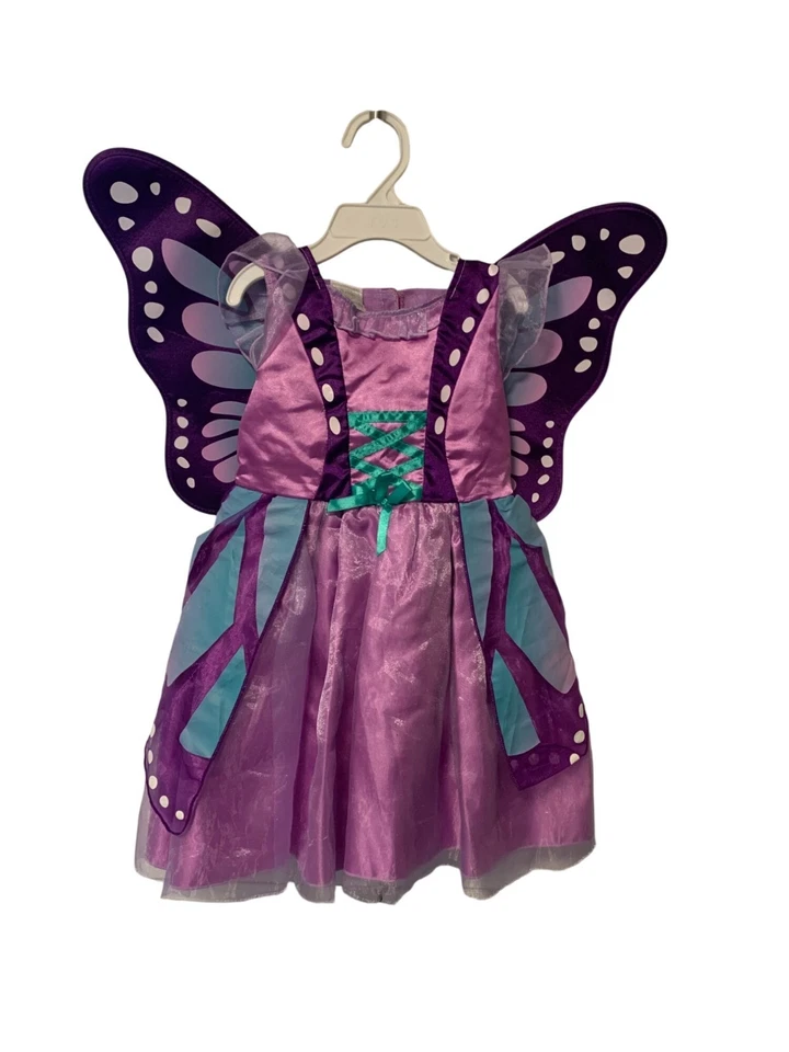 Disfraz de mariposa Koala niños niñas infante bebé talla 6 9 meses vestir púrpura con Foto 1 de 4