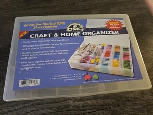 Nuevo - DMC Creative World Organizador Artesanía y Hogar 16 Pequeño 1 Lg Compartimento/Sellado - Imagen 1 de 5