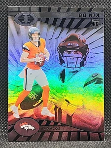 2024 Panini Illusions Football Bo Nix Denver Broncos Rookie Card - Picture 1 of 2