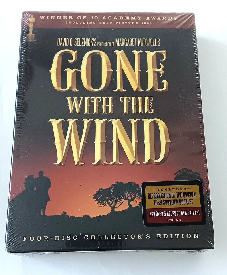 Gone With the Wind (DVD, 2004, 4-Disc Set) New!  Sealed! - Image 1 of 2