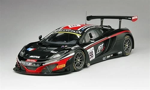 1:18 Truescale Mclaren 12C Gt3 #98 Total Art Grand Prix 24H Spa 2014 TSM151813R - Immagine 1 di 3