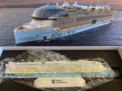 Royal Caribbean Star of the Seas Official Cruise Ship Model  New Boxed - Image 1 of 2