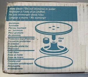 New in Box Ateco 612 Professional Revolving 12” Cake Stand With Non-Slip Pad - Picture 1 of 4
