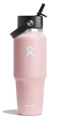 Botella de agua de viaje Hydro Flask 32 oz boca ancha flexible pajita Foto 1 de 4