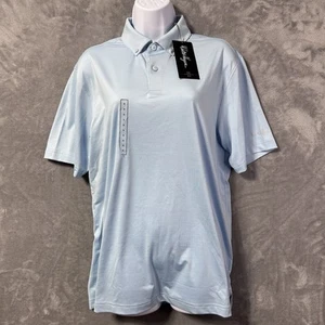 Walter Hagen Men’s Golf Polo Shirt Size S Blue Striped Short Sleeve Performance - Picture 1 of 9