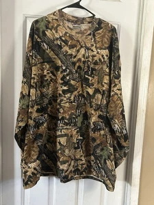 Vintage Mossy Oak Shirt Mens 3XL Tall  Camo Long Sleeve Hunting - Picture 1 of 6