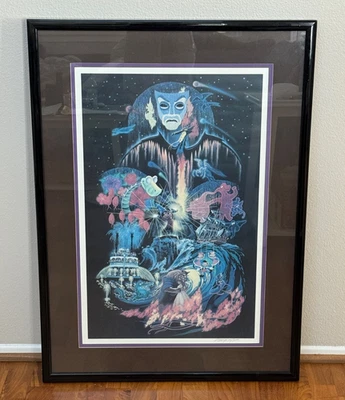DISNEY FANTASMIC LIMITED EDITION 141/1000 CHARLES BOYER FRAMED LITHOGRAPH W/ COA - Image 1 of 4
