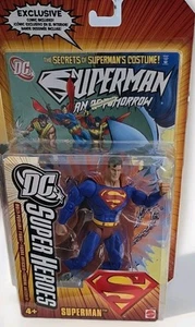 DC Super Heroes Superman Exclusive Action Figure w/Comic Included 2006 New - Picture 1 of 9