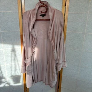 Donna Karan Sleepwear Women's Sz S/M Light Pink Blush Robe Nightgown Sleep Bath - Picture 1 of 10