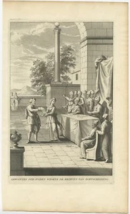 Gewoonten der Jooden (..) - Calmet (c.1725) - Imagen 1 de 1