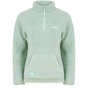 Pullover Sherpa Navitas para mujer verde claro - todas las tallas - pesca de carpas al aire libre - Imagen 1 de 8