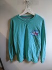 Tommy Jeans Jumper Mens Medium Blue 80s Retro Script Logo Hilfiger Adults