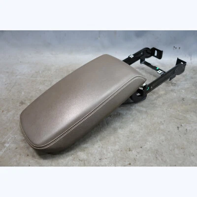BMW F25 X3 F26 X4 2011-2014 consola central de fábrica reposabrazos cuero marrón OEM Foto 1 de 4
