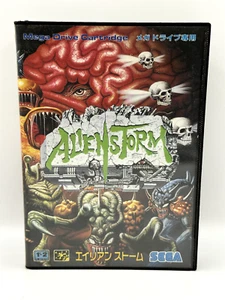 ALIEN STORM SEGA MEGA DRIVE SPIEL JAPANISCH ORIGINAL CARTRDIGE, INKL. HANDBUCH - Bild 1 von 2